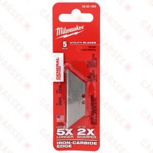 (Pack of 5) General Purpose Utility Knife Replacement Blades