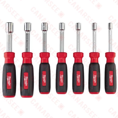 7-piece SAE Hollow Shaft Nut Driver Set