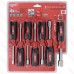 7-piece SAE Hollow Shaft Nut Driver Set