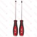 2-piece Demolition Screwdriver Set w/ Magnetic Tips, Tri-Lobe Handles & Hex Shanks