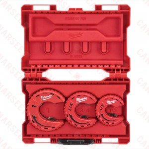 Set of (3) 1/2", 3/4 & 1" Close Quarters Copper Tubing Cutters w/ Case Set of (3) 1/2", 3/4 & 1" Close Quarters Copper Tubing Cutters w/ Case