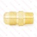 1/2" Flare x 3/8" Male NPT Threaded Brass Adapter