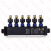 6-Port MiniBloc 1/2" PEX Press PolyAlloy Manifold