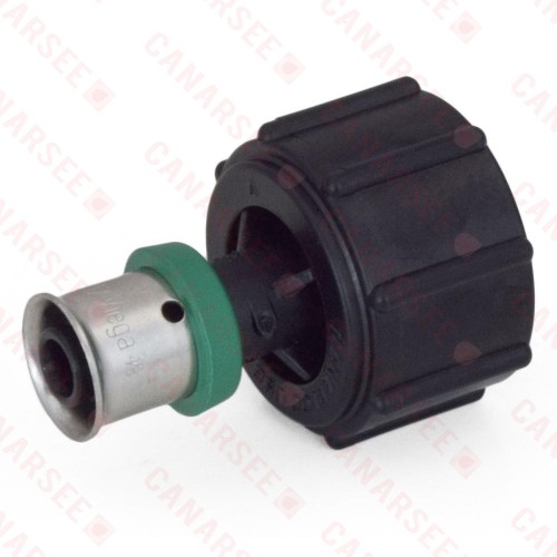 3/8" PEX Press (PolyAlloy) x 1/2" ManaBloc Port Adapter
