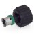 3/8" PEX Press (PolyAlloy) x 1/2" ManaBloc Port Adapter