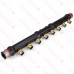 8-Port PEX Press Manifold, Open, 1" x 1" x 1/2"