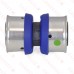 3/4" PEX x 3/4" PEX Press Coupling, Poly Alloy, Lead-Free