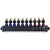 10-Port MiniBloc 1/2" PEX Press PolyAlloy Dual Manifold, (4) Hot & (6) Cold