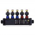 5-Port MiniBloc 1/2" PEX Press PolyAlloy Dual Manifold, (2) Hot & (3) Cold 5-Port MiniBloc 1/2" PEX Press PolyAlloy Dual Manifold, (2) Hot & (3) Cold