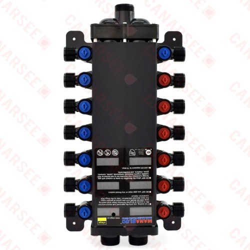 14-Port, ManaBloc Manifold, (6) Hot, (8) Cold