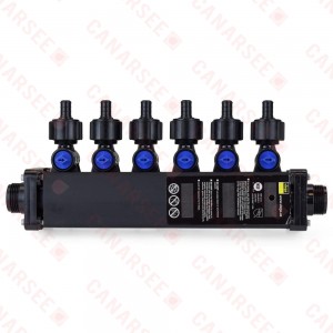 6-Port MiniBloc 1/2" PEX Crimp PolyAlloy Manifold