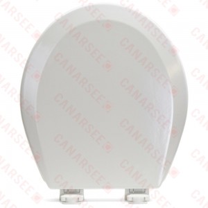 Bemis 500EC (White) Economy Molded Wood Round Toilet Seat
