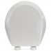 Bemis 500EC (White) Economy Molded Wood Round Toilet Seat