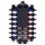 14-Port, 1/2" PEX Crimp ManaBloc Manifold, (6) Hot, (8) Cold 14-Port, 1/2" PEX Crimp ManaBloc Manifold, (6) Hot, (8) Cold