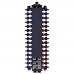 30-Port, 1/2" PEX Crimp ManaBloc Manifold, (12) Hot, (18) Cold