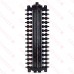 30-Port, 1/2" PEX Crimp ManaBloc Manifold, (12) Hot, (18) Cold