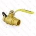 3/4" Sweat x 3/4" Garden Hose Ball Valve, Full Port (Lead-Free)