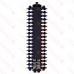 36-Port, 1/2" PEX Crimp ManaBloc Manifold, (14) Hot, (22) Cold
