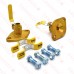 1/2" Sweat Isolator Flange Valve