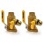 1-1/4" Sweat Isolator Flange Valve with Drain