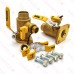 1-1/4" Sweat Isolator Flange Valve with Drain