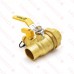 1-1/4” Sweat x NPT Threaded Union Ball Valve w/ Hose Drain, Full Port