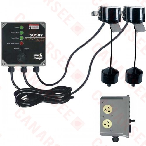Liberty Pumps 5050V Duplex Sump Pump Control