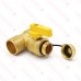 1” Sweat (C x C) T-Drain Valve (Lead Free)