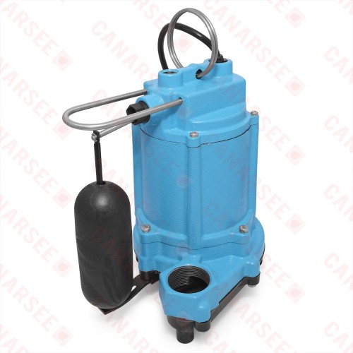 Automatic Sump/Effluent Pump w/ Vertical Float Switch, 10' cord, 1/3HP, 115V