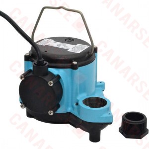 Manual Sump Pump w/ 10' cord, 4/10HP, 115V