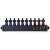10-Port MiniBloc 1/2" PEX Crimp PolyAlloy Dual Manifold, (4) Hot  (6) Cold