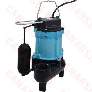 Automatic Sewage Pump w/ Vertical Float Switch, 1/2HP, 20' cord, 115V