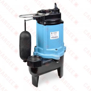10SC-CIA-SFS Automatic Sewage Pump w/ Vertical Float Switch and 20' cord, 1/2 HP, 115V