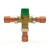 Taco 1” Union Sweat Mixing Valve (Lead-Free), ASSE 1070, 85F-120F