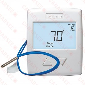 519 Radiant Thermostat w/ Slab Sensor, 1-Stage Heat (518 + 079)