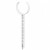 StickEmUp Vertical Support Hanger for 3" and 4" PVC/ABS Plastic DWV Pipe, w/ nails