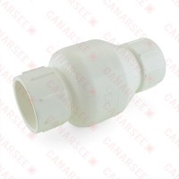 2” PVC Spring Check Valve, Solvent Weld, Sch. 40/80