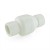 1-1/4” PVC Spring Check Valve, FPT Threaded, Sch. 40/80