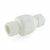 1-1/4” PVC Spring Check Valve, FPT Threaded, Sch. 40/80