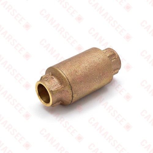 1/2” Sweat (CxC) Spring Check Valve (Lead Free)
