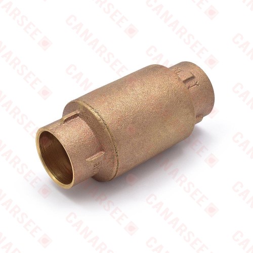 1-1/4” Sweat (CxC) Spring Check Valve (Lead Free)