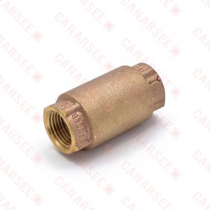 1/2” Threaded Spring Check Valve (Lead Free)