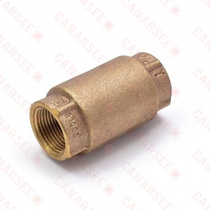 3/4” Threaded Spring Check Valve (Lead Free)