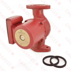 Grundfos 52722439 Bronze Circulator Pump, 1/6HP, 115V