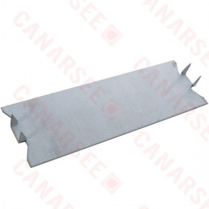 1.5" x 6" Stud Guard Steel Plate Protectors, 18 Gauge, self-nailing (100/box)