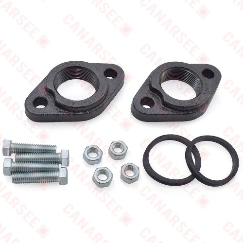 1-1/2” NPT Cast Iron Pump Flanges (Pair), GF 15/26