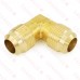 5/8" Flare Brass 90° Elbow