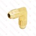 1/4" Flare Brass 90° Elbow
