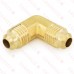 1/4" Flare Brass 90° Elbow