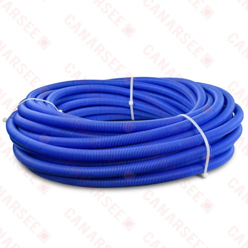 Corrugated Sleeve for 1/2" PEX, In-Slab Installation (Blue)